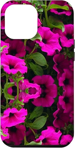 Vista 64 de Funda de regalo para iPhone 13 Pro Max Petunia Floral Cool Garden Plant Flower Gardener