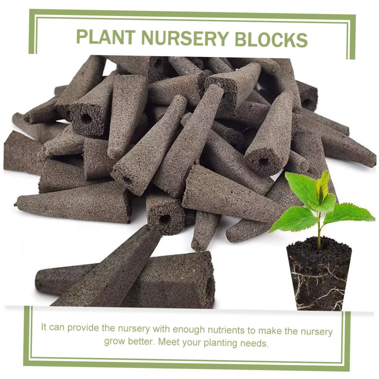 BESPORTBLE 100pezzi Nutrienti per Coltivazione per Giardinaggio Balcone e Vasi Ottimale per Semi e Idroponiche
