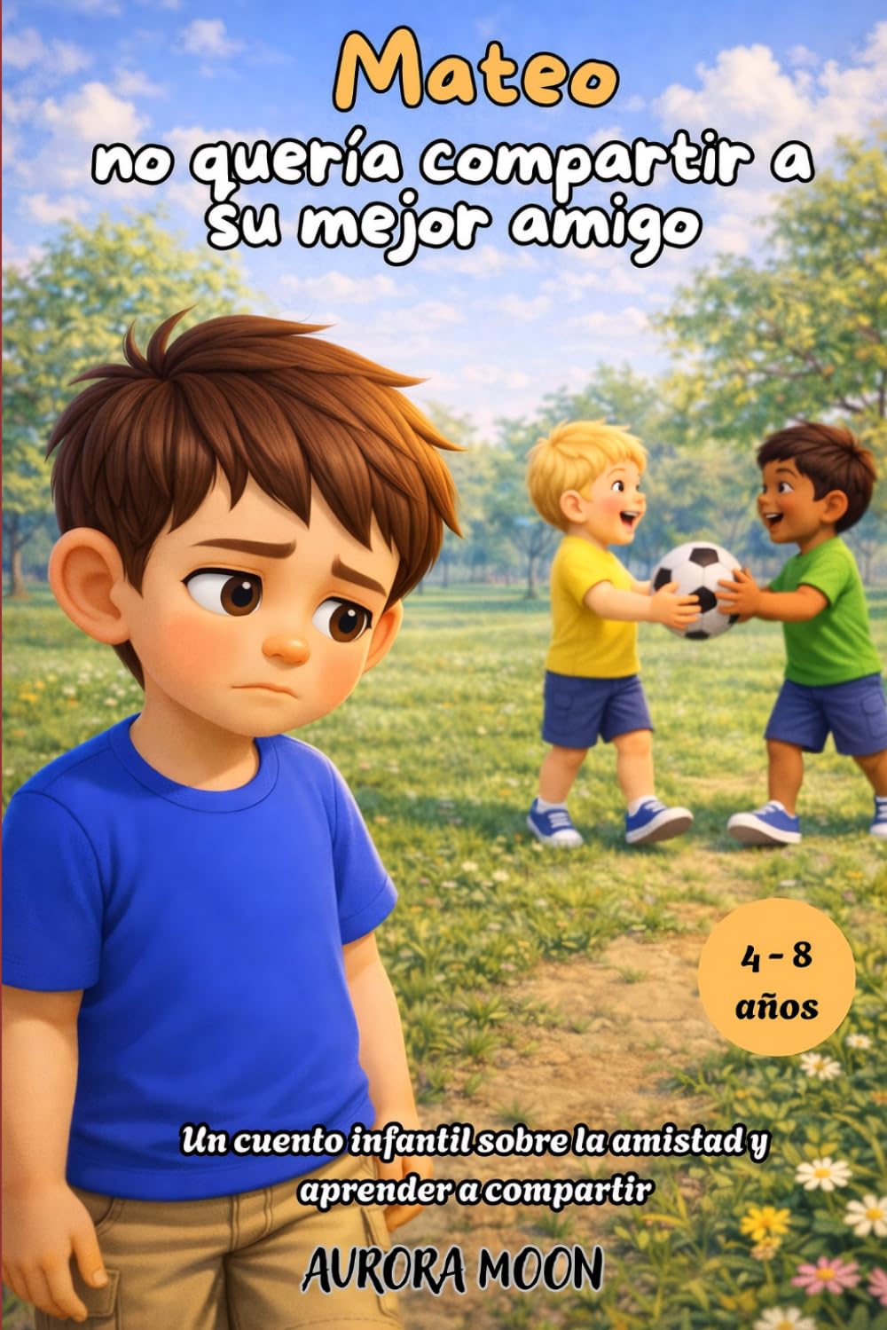 Mateo no quería compartir a su mejor amigo: Un cuento infantil sobre la amistad y aprender a compartir