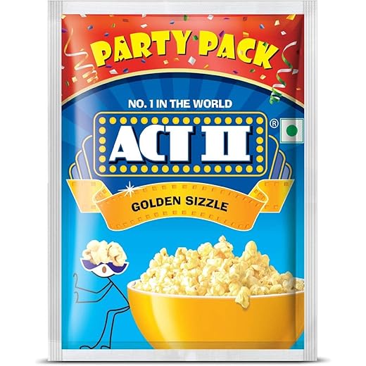 Act II Instant Popcorn - Golden Sizzle 150g
