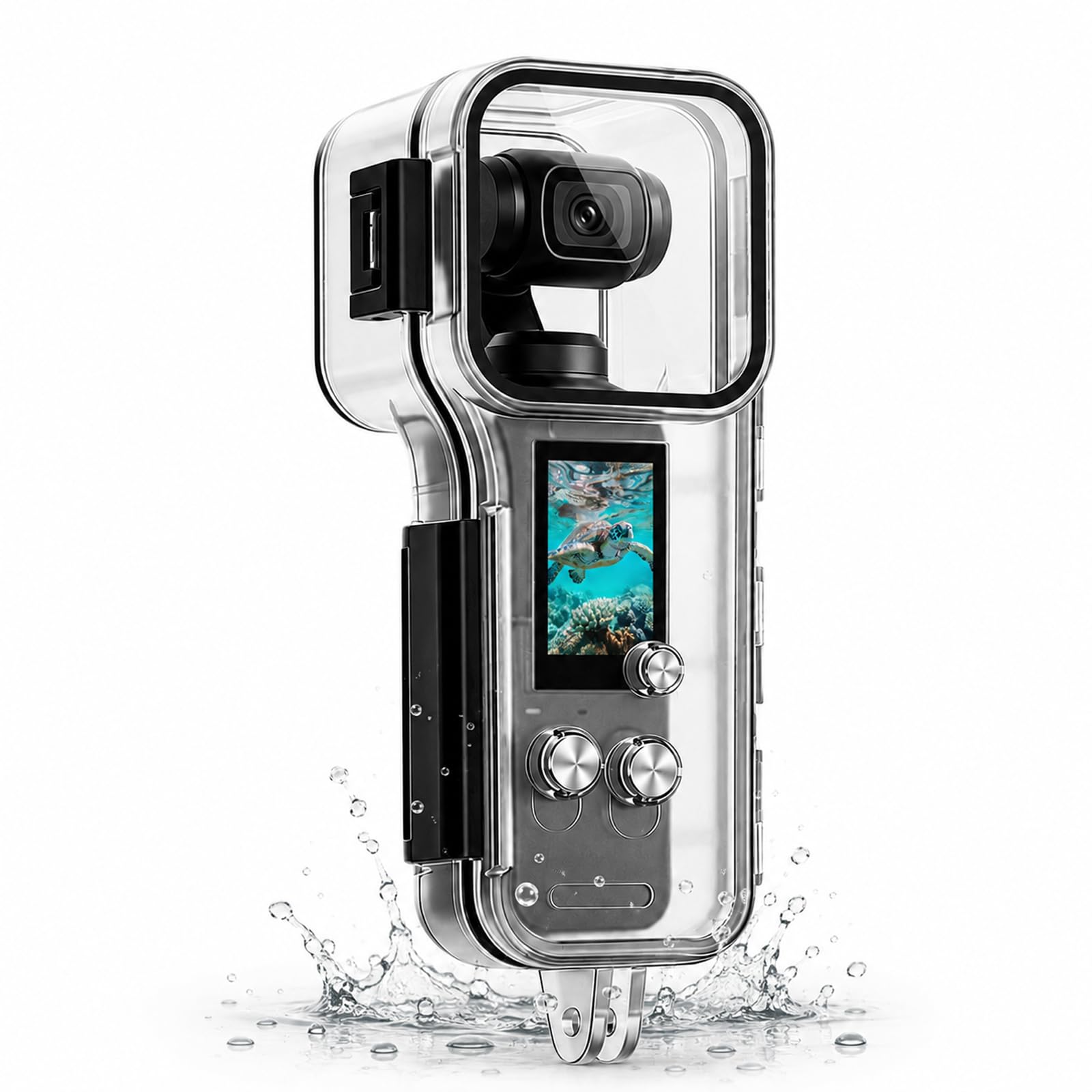 PULUZ Funda impermeable de buceo IPX8 de 50 m para DJI Osmo Pocket 4