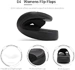 DREAM PAIRS Women's Arch Support Flip Flops Comfortable Thong Sandals for Walking Beach Summer