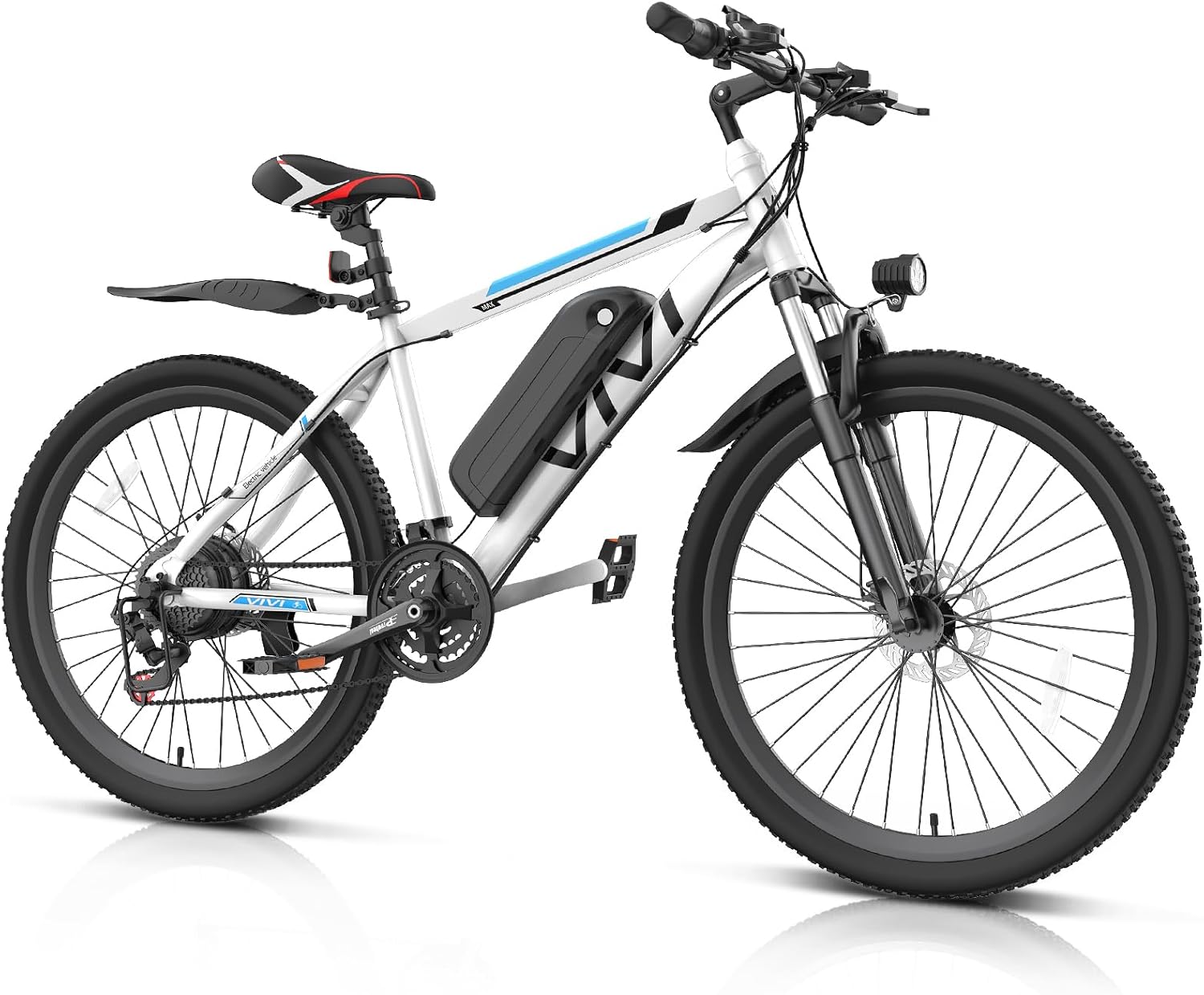 Vivi Electrical Bike for Adults, Peak 780W Ebike 26″ Electrical Mountain Bike, 22MPH Grownup Electrical Bicycles Commuter Ebike with 48V Battery, As much as 50 Miles, Cruise Management, 21 Velocity, UL 2849 Licensed