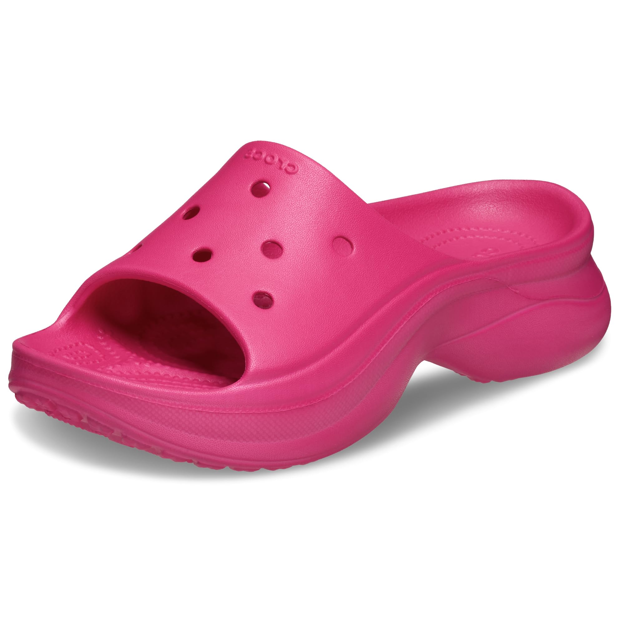 

                                                    Crocs Womens, Bae Slide Dragon Fruit 10 M