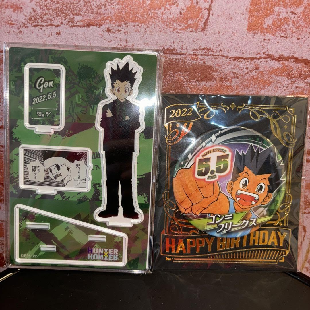 名場面ジオラマフィギュア　バースデイ缶バッジ　ハンターハンター　ゴン　未開封 ジャンプキャラクターズストア on X: 