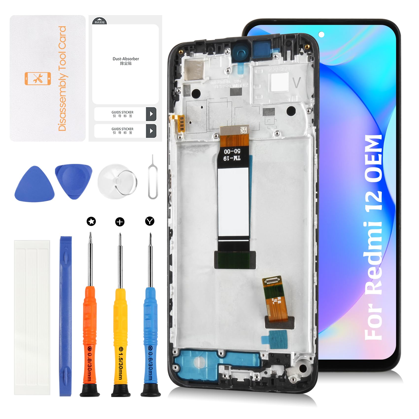 Amazon.com: Olivechard for Xiaomi Redmi 12 6.79
