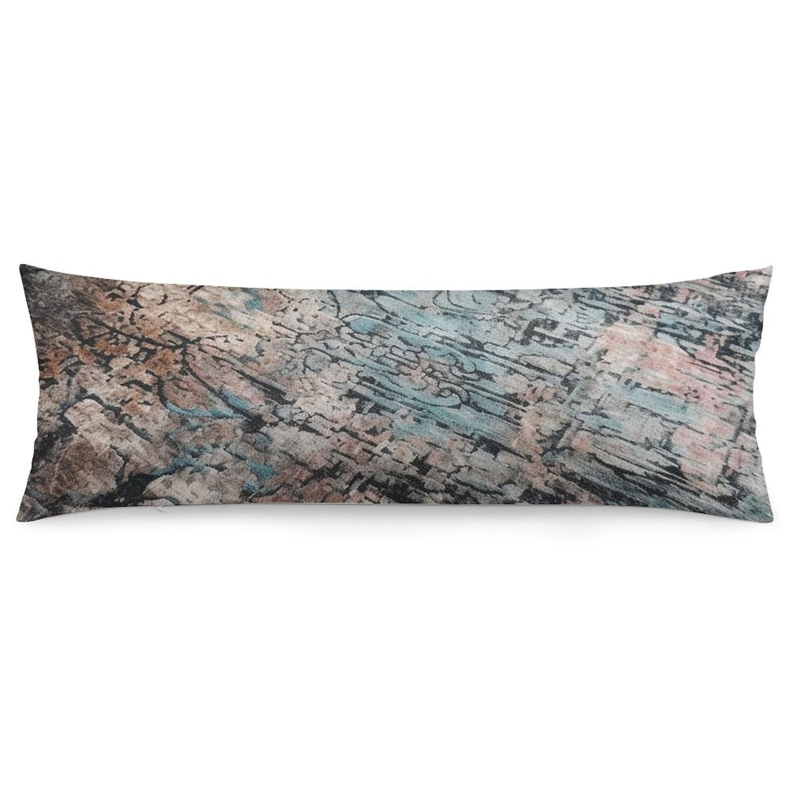 Housse de coussin lisse et soyeuse taie d oreiller longue 50,8x137,2 cm
