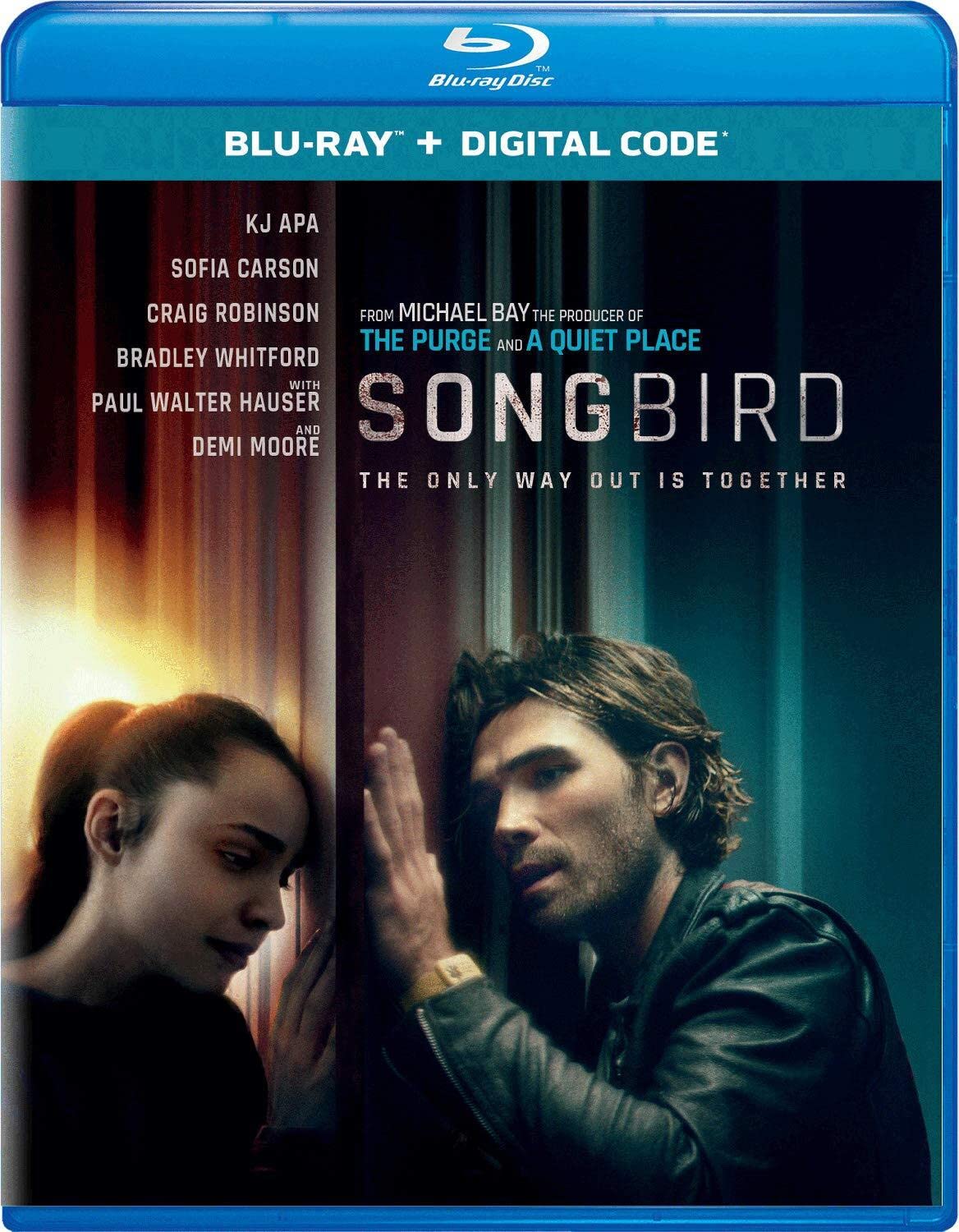 Songbird Blu-ray importación USA película thriller sobre pandemia en alta definición