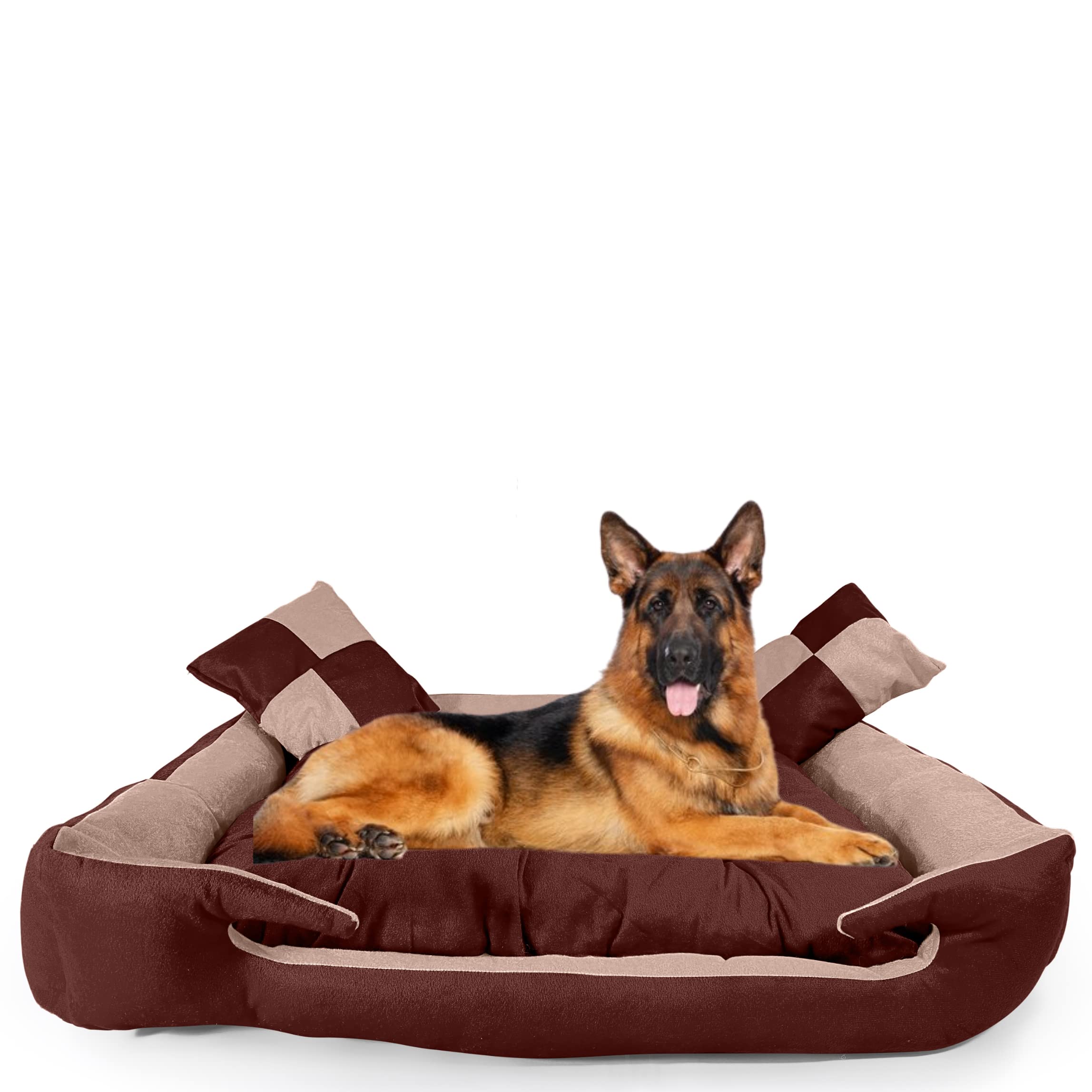 DRILLY Washable Reversiblesoft Dog Bed for Small | Medium | Large | Extra Large | XXL | 3XL | 4XL Size Dogs | Cats | Puppy | pet | Rabbit |Cushion Pillow (XXL) (B0BX65W6L3) Amazon Price History, Amazon Price Tracker