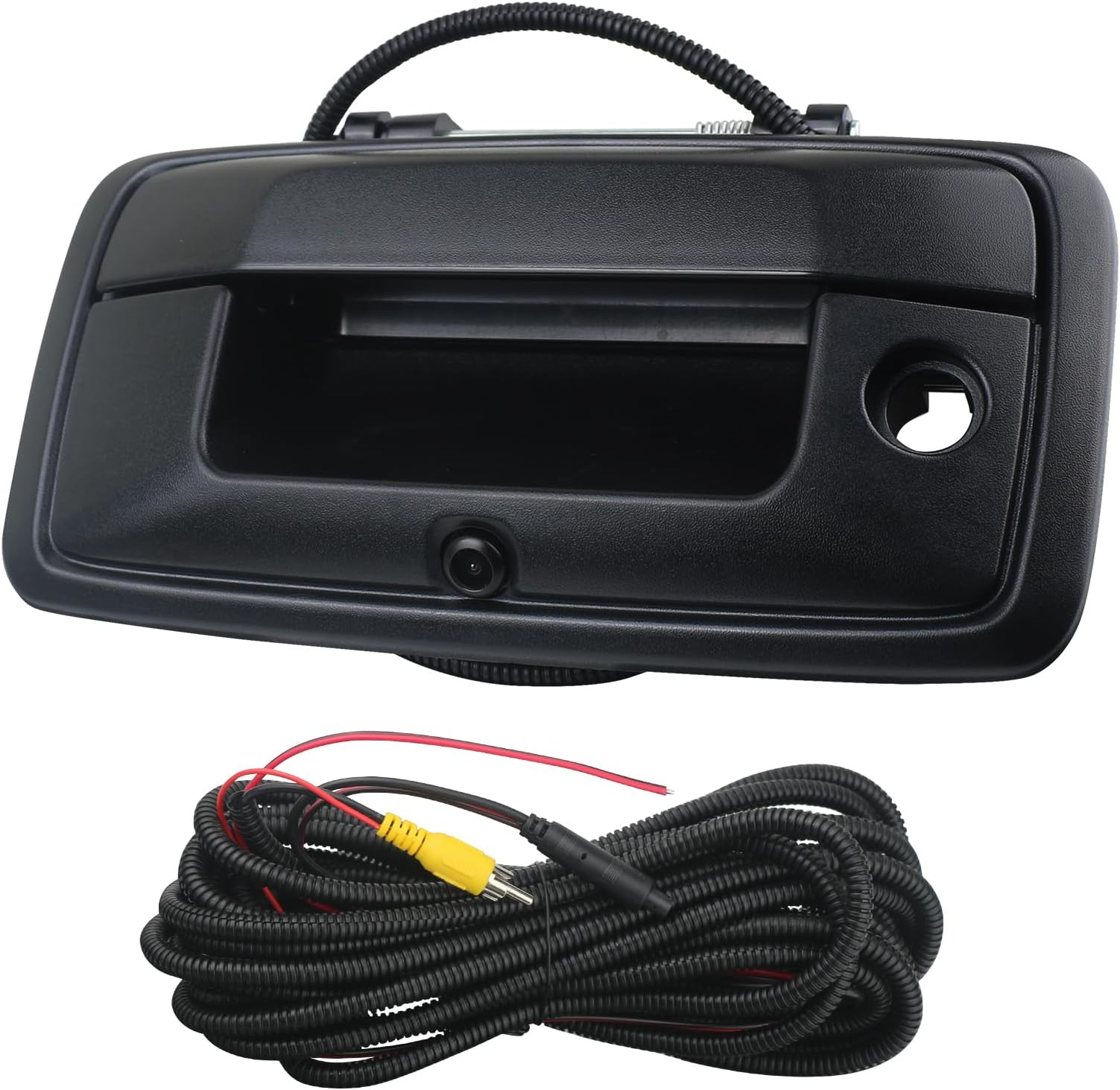 Backup Camera Tailgate Handle Rear View Camera Liftgate Latch Handle with Keyhole for 2016-2019 Chevrolet Silverado GMC Sierra