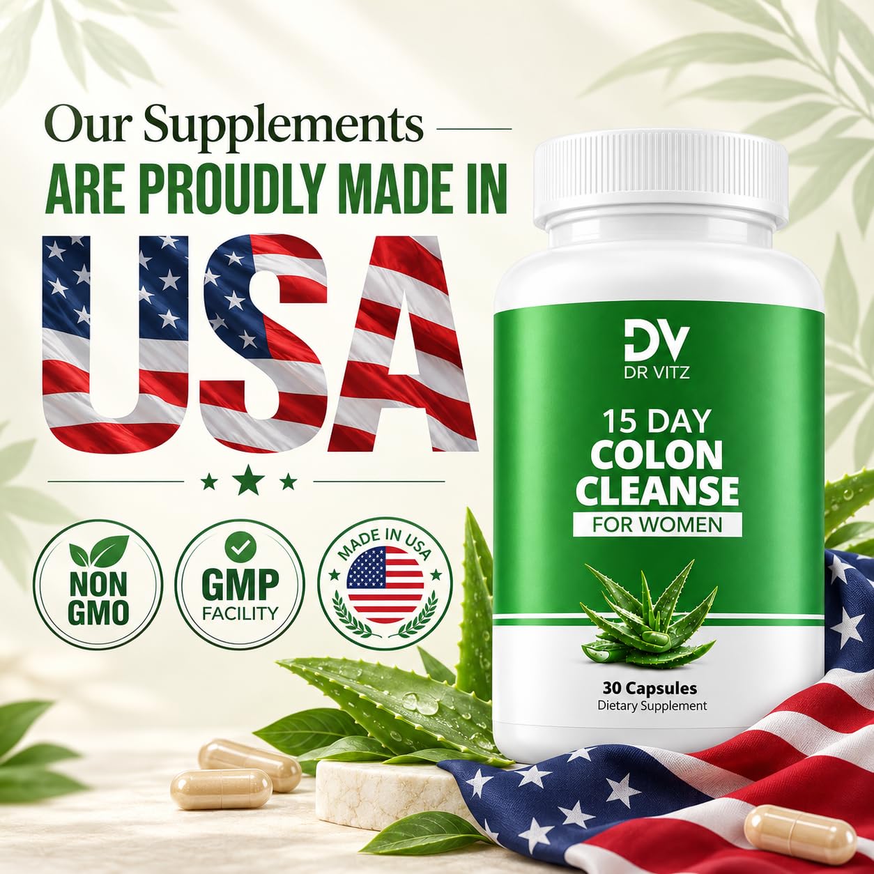 15 Day Colon Cleanse for Women - Gut Cleanse Detox Pills with Senna, Fiber & Probiotics - Bloating Relief for Women, Constipation Relief & Debloat - Gut Health Reset - 30 Capsules — Amazon image 4