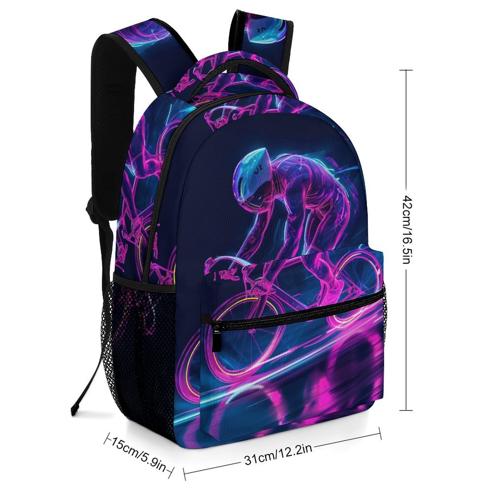 Bicicleta de montaña Mochila Escolar Primaria Transporte Morral Con Bolsillos Laterales Mochila Escuela Mochila Infantil De Gran Capacidad Primaria Pequeña Guardería Mochila One Size