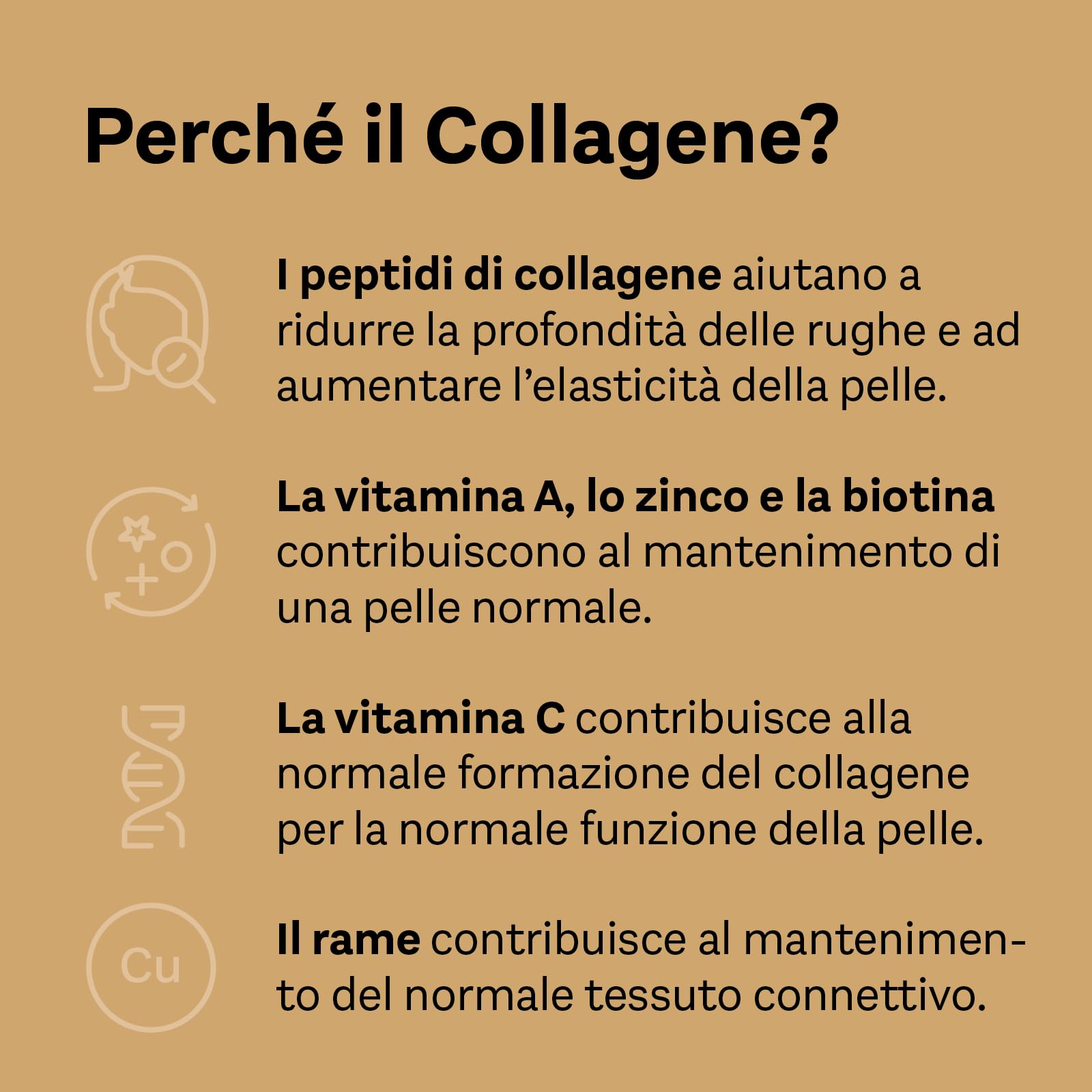 Doppelherz system KOLLAGEN BEAUTY, Collagene da Bere per la Pelle, 30 Fiale | I peptidi di collagene aiutano a ridurre le rughe e le linee sottili e favoriscono l'elasticità della pelle, Pronto da bere