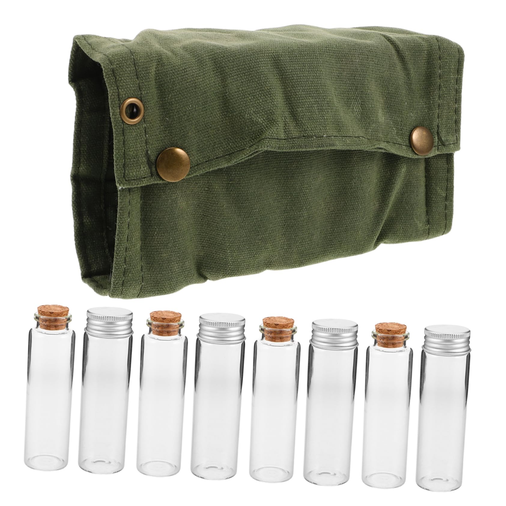 TOYANDONA Juego de Recipientes para Especias de Camping de Vidrio 1 Set