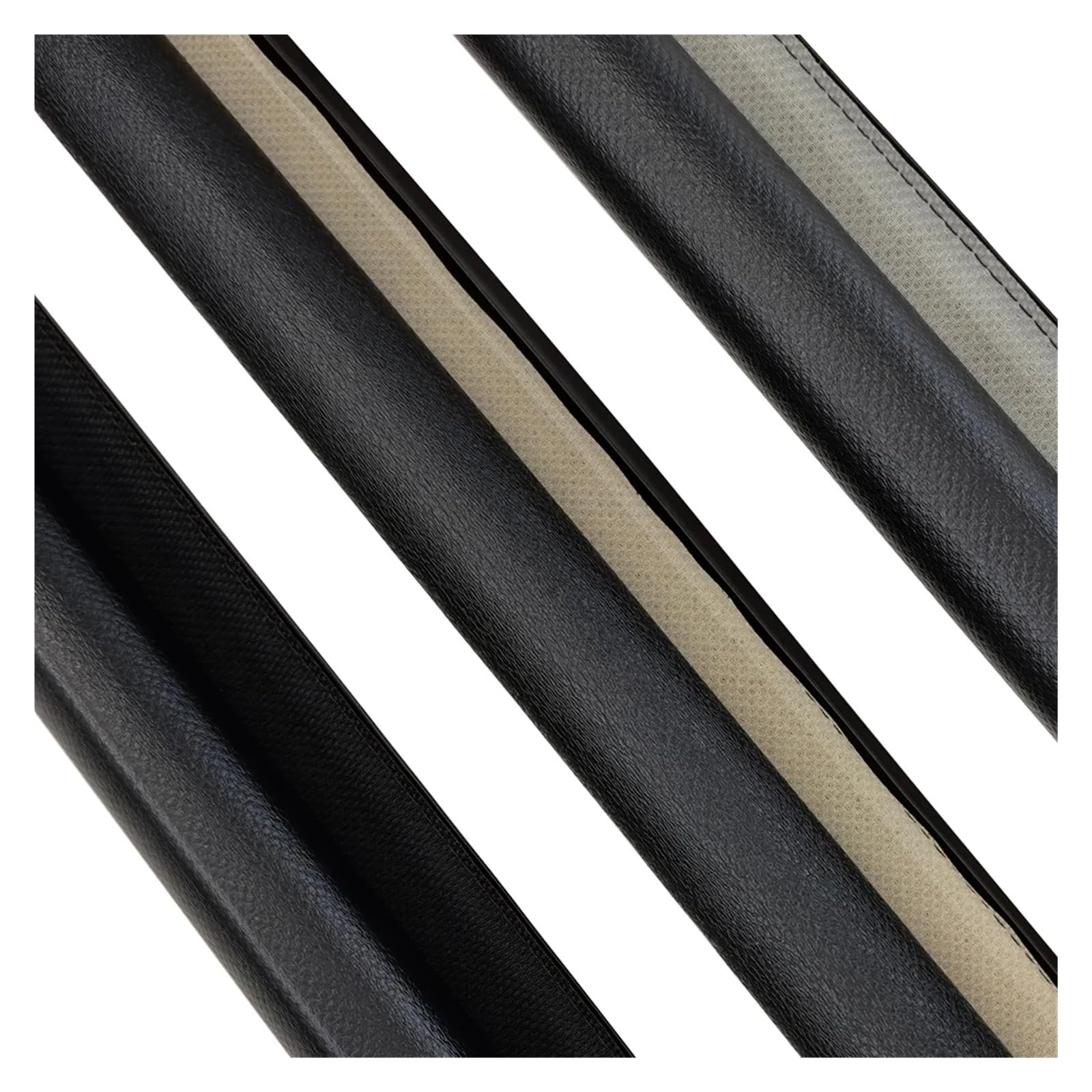 Pare-Soleil pour VW pour Golf pour Jetta pour Touran pour Tiguan pour Q5 Voiture Panorama Toit Ouvrant Rideau Pare-Soleil Complet avec Tuyau en Plastique(6*Black)