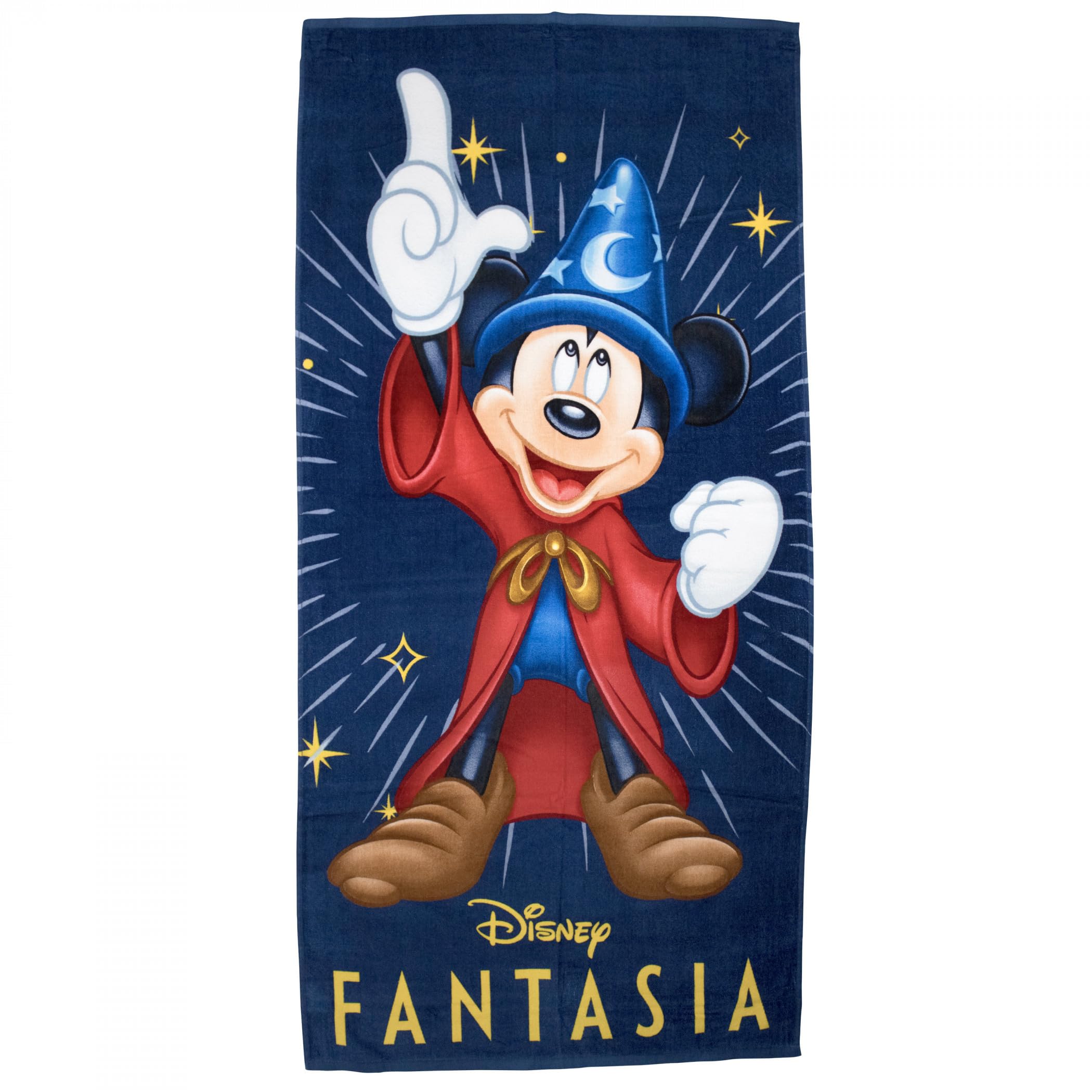 Amazon.com: Jerry Leigh Mickey Mouse Sorcerer Fantasia Beach Towel