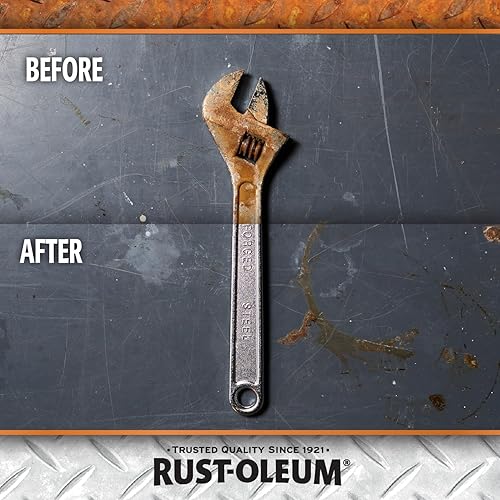 Vista 15 de Rust-Oleum Eliminador de óxido para remojar y bañar; removedor de corrosión resistente para herramientas metálicas, automóviles, bicicletas