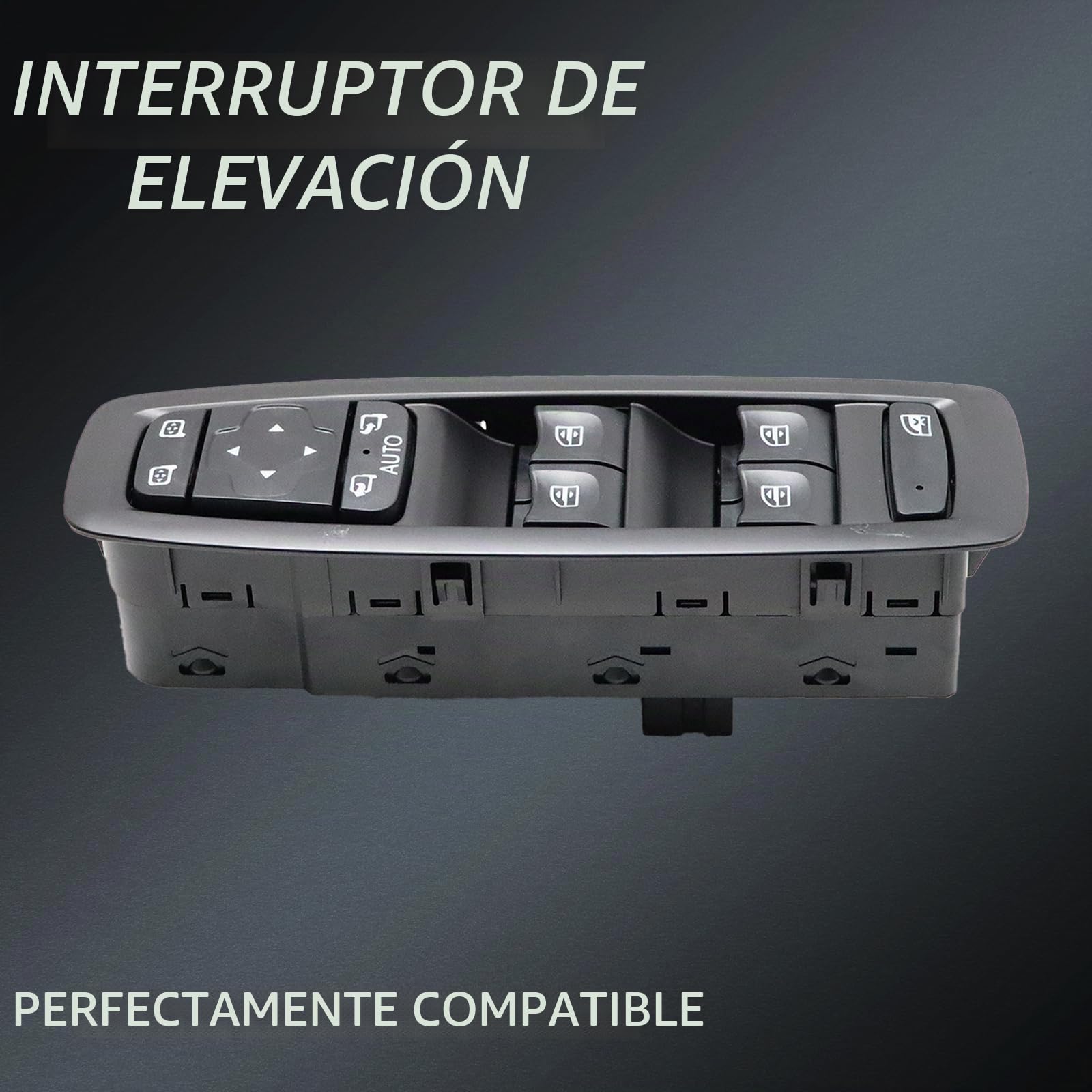 Interruptor de ventana eléctrico con botón 254012952R para Rnau1t Kadjar Megane 4 25401-2952R