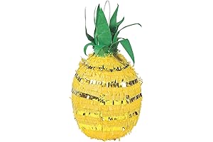 Gold Foil Pineapple Pinata - Tropical Luau Party Decor