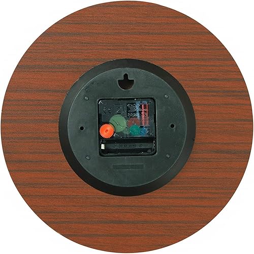 Miniatura 5 de Divertidos relojes de pared con diseño de caracol, funciona con pilas, silencioso, redondo, de madera, para decoración del hogar, sala de estar,