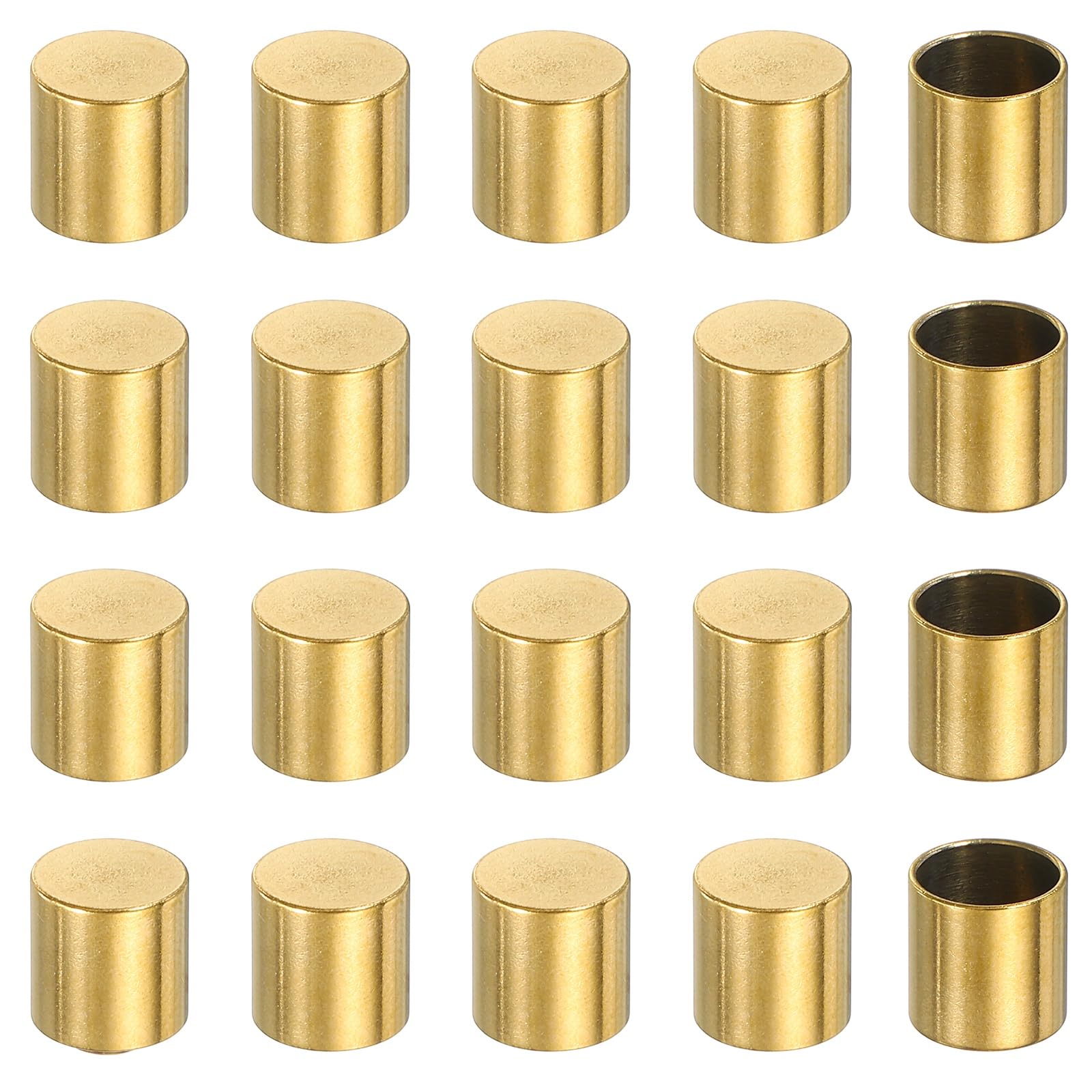 Embouts de cordon 6mm acier inoxydable pour réparer un collier