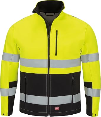 Red Kap Mens Hi-visibility Soft Shell Jacket