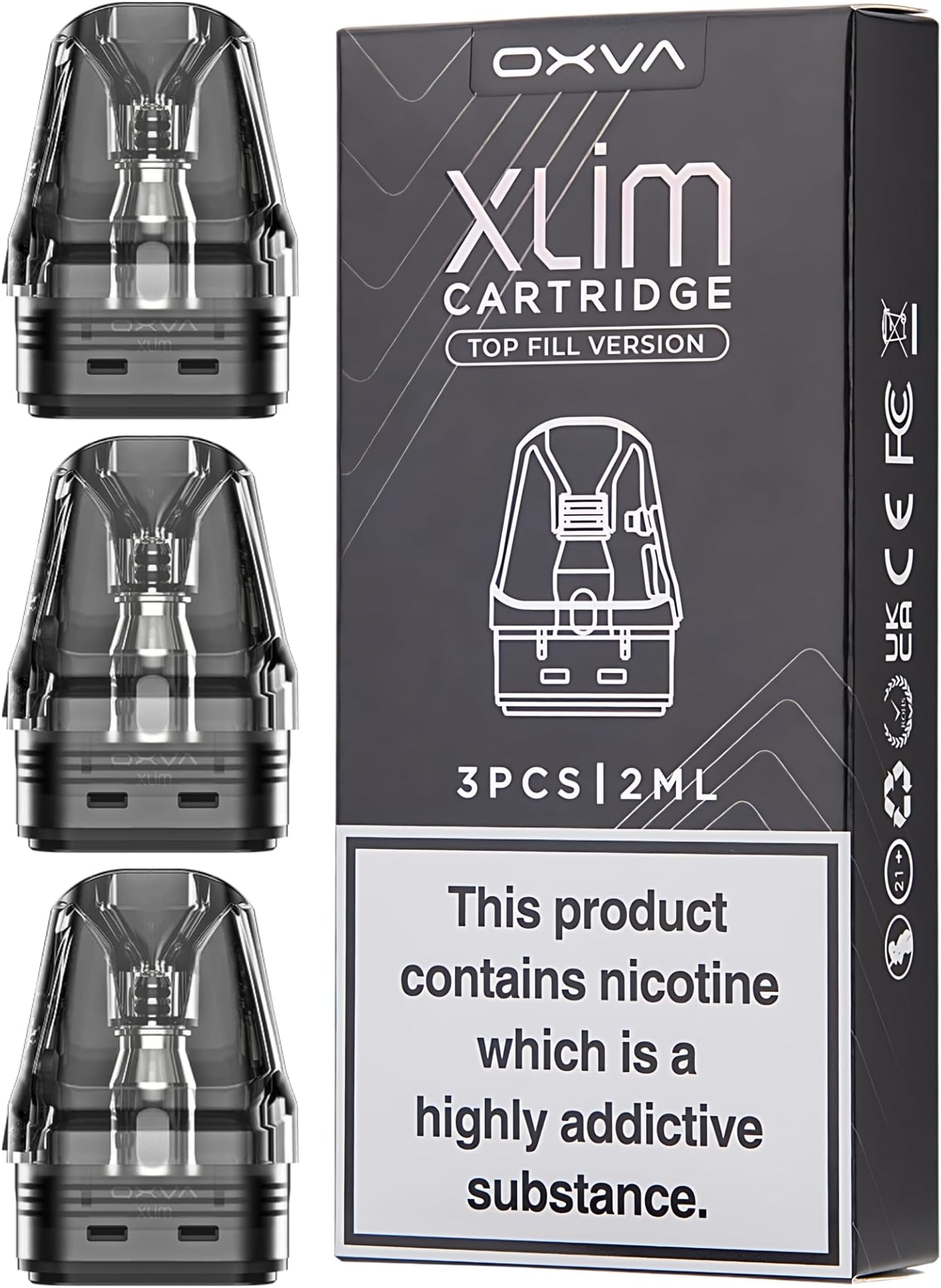 OXVA Xlim V3 Pod - 3 Pack (1.2 ohm)