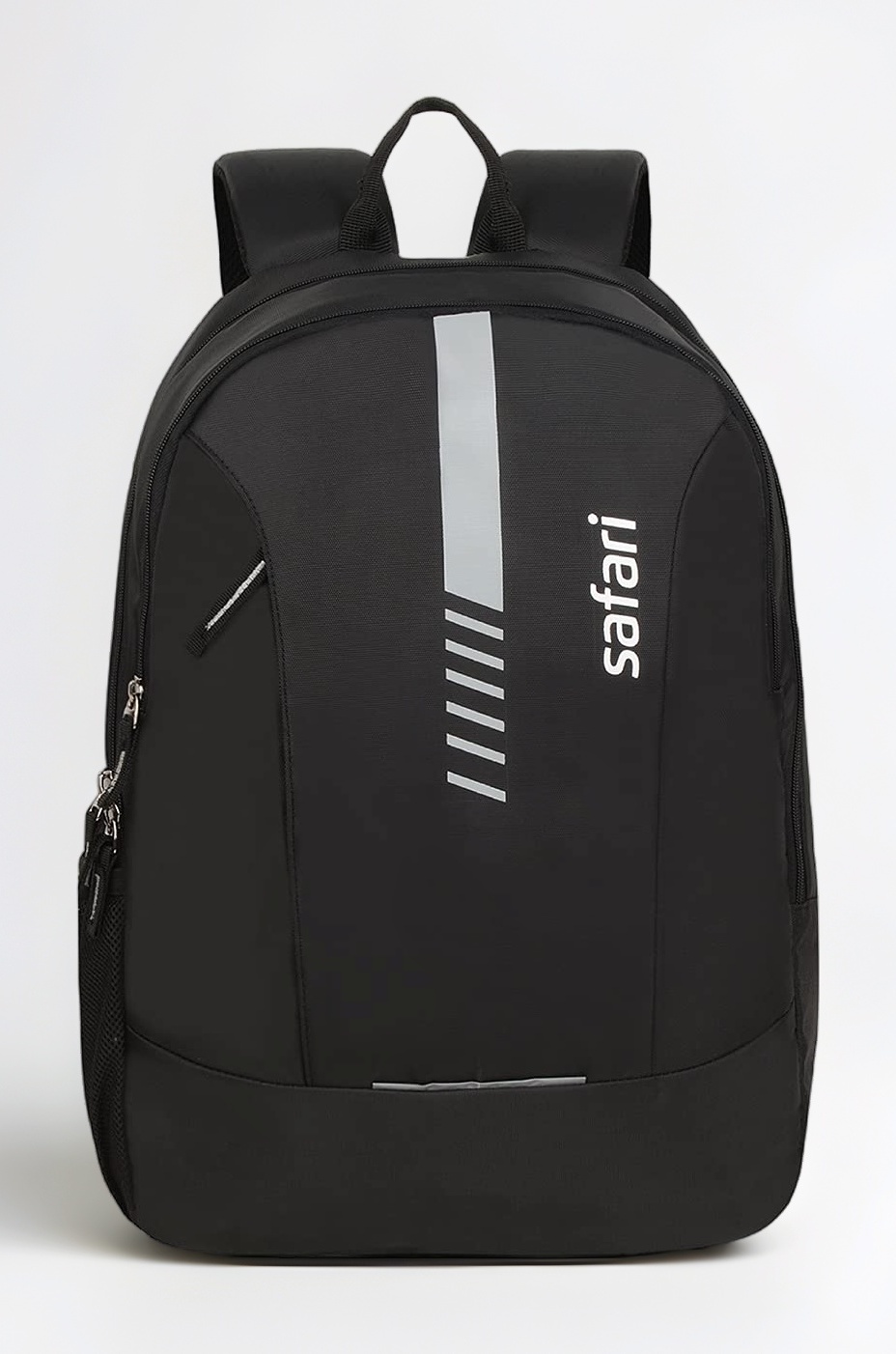 Safari Flash Medium 26L Water Resistant Polyester Casual Standard Backpack - Black