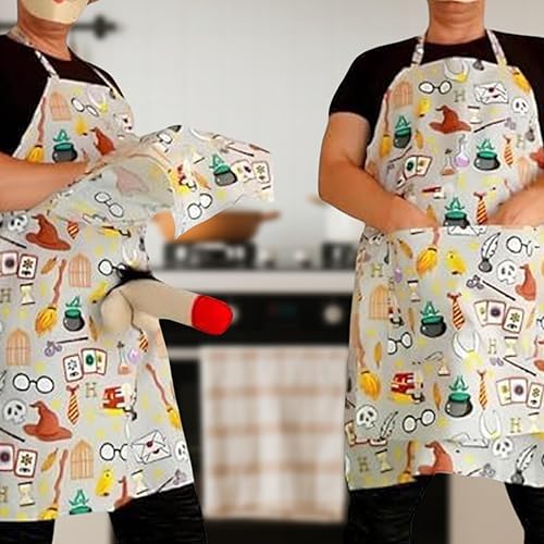 Miniatura 2 de El último delantal de regalo de broma, una sorpresa escondida en el bolsillo, divertido delantal con penisundo, novedoso delantal de cocina para