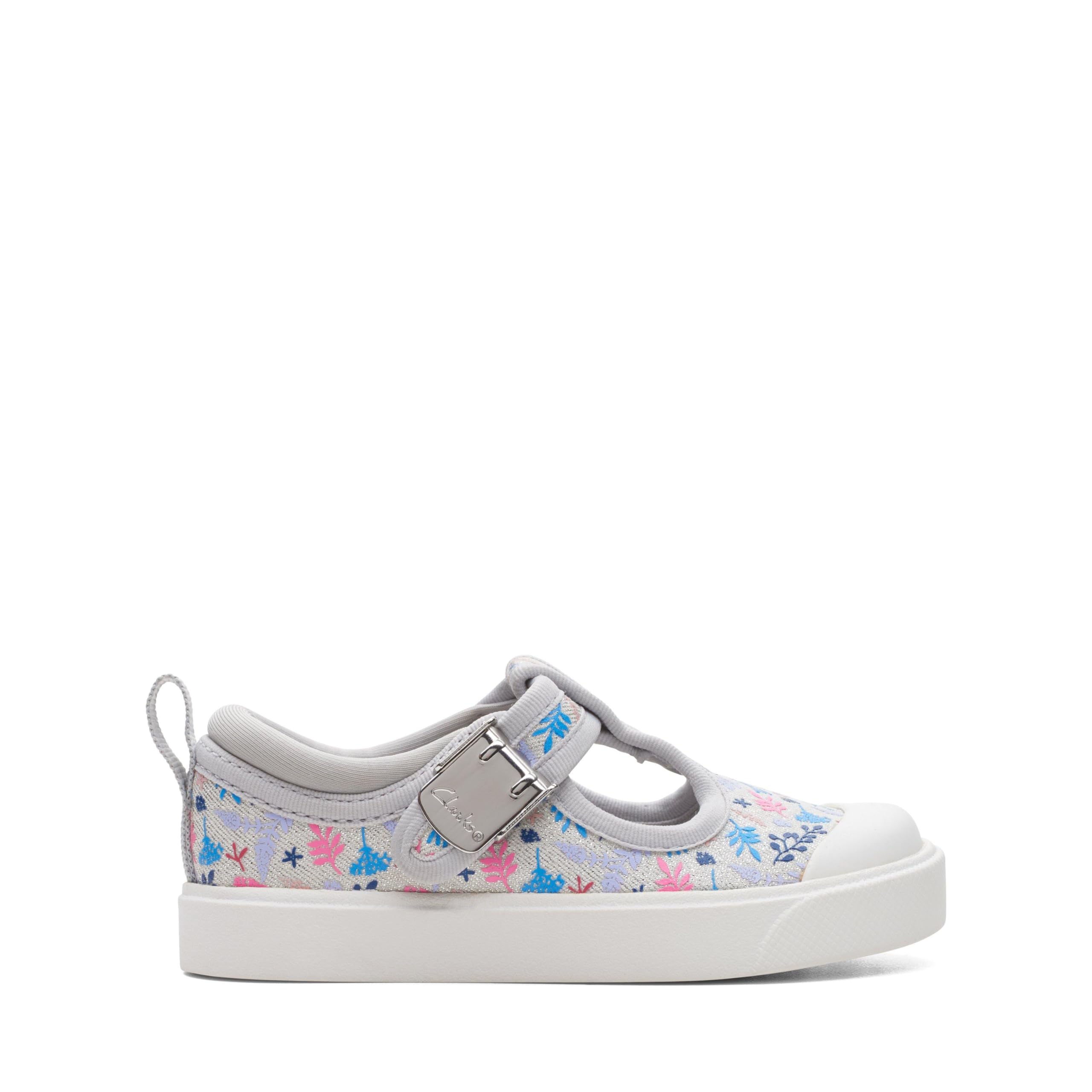 Clarks City Dance T, Scarpe da Ginnastica Bambine e Ragazze
