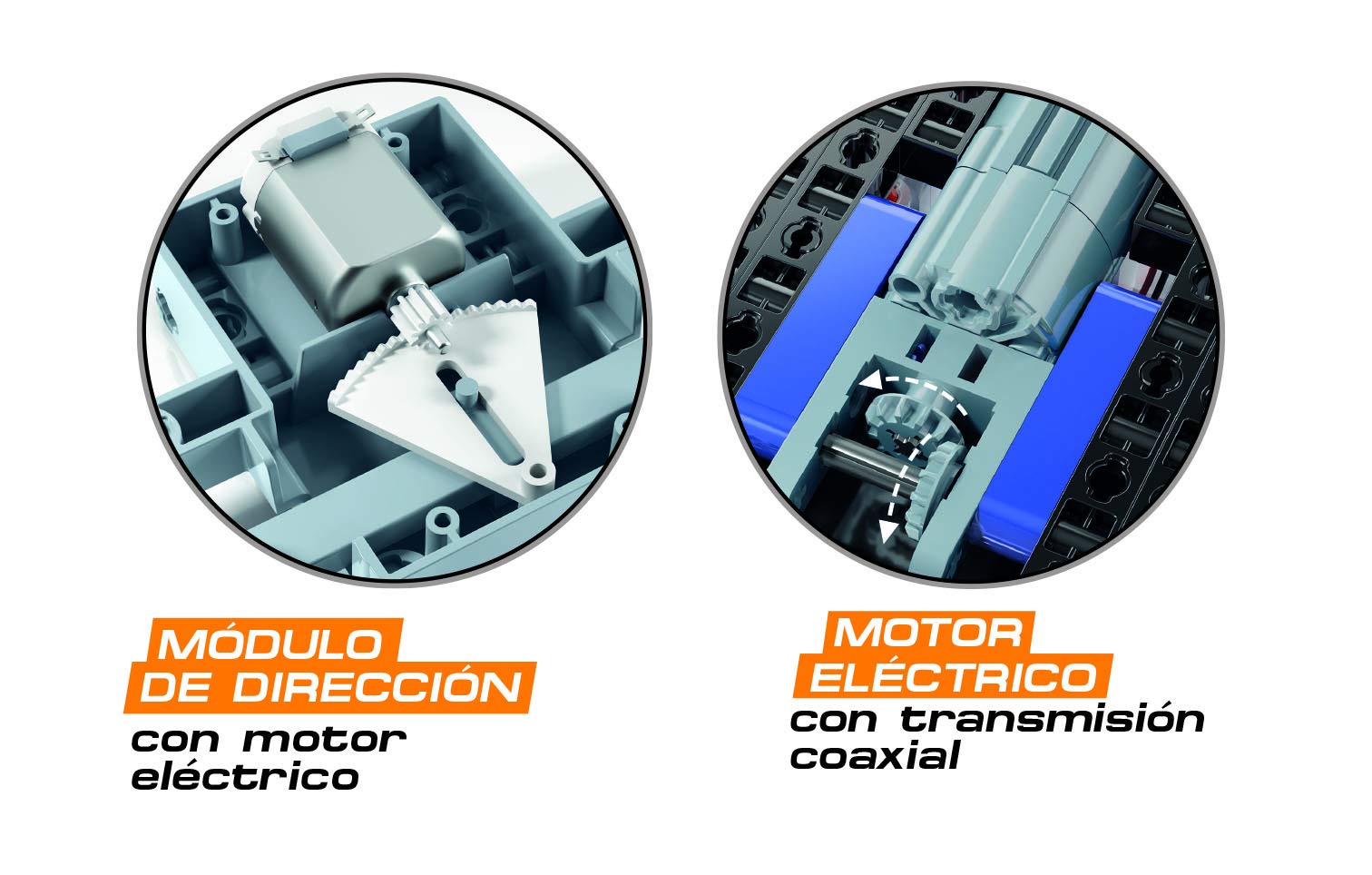 Clementoni - Ciencia y Juego Laboratorio de Mecánica - Coche de Policía Teledirigido, Multicolor, Único (55333)