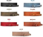 MegaGear SLR, DSLR Sierra Series Bracelet en cuir véritable pour appareil photo ou collier (Camel)