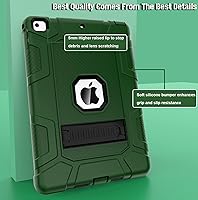 Vista 4 de Rantice Fundas para iPad de 6ª generación, funda para iPad de 5ª generación, funda para iPad Air 2, funda para iPad 9.7, funda de protección contra