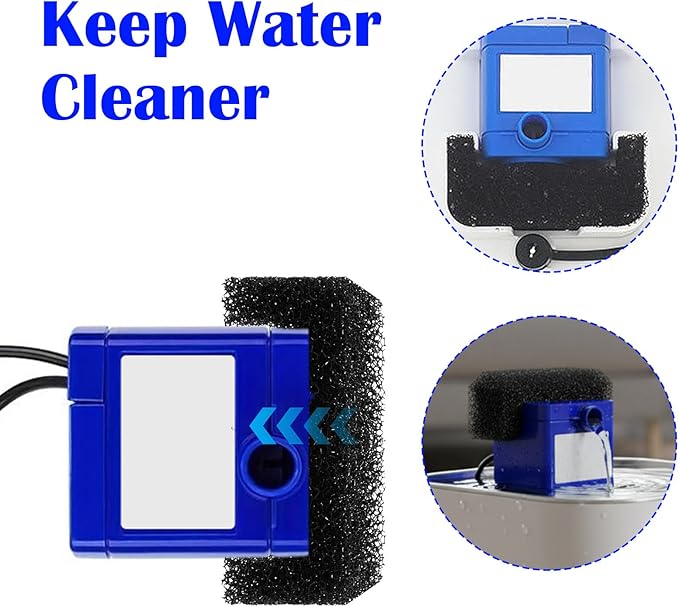 Filtros de Espuma para Fuente de Agua para Gatos - 8 Unidades miniatura 7