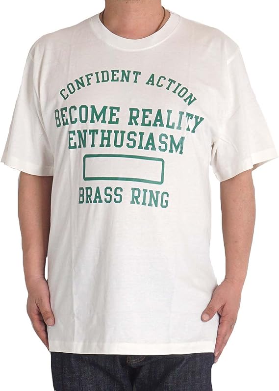 Amazon 大きいサイズ メンズ Tシャツ 半袖 アメカジ kg 3l アイボリーホワイトb Tシャツ カットソー 通販