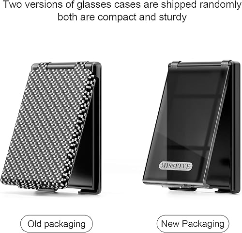 Miniatura 6 de Missfive Anteojos de lectura plegables ultrafinos para hombres y mujeres con bolsillo + funda rígida plana portátil actualizada, diseño plegable y