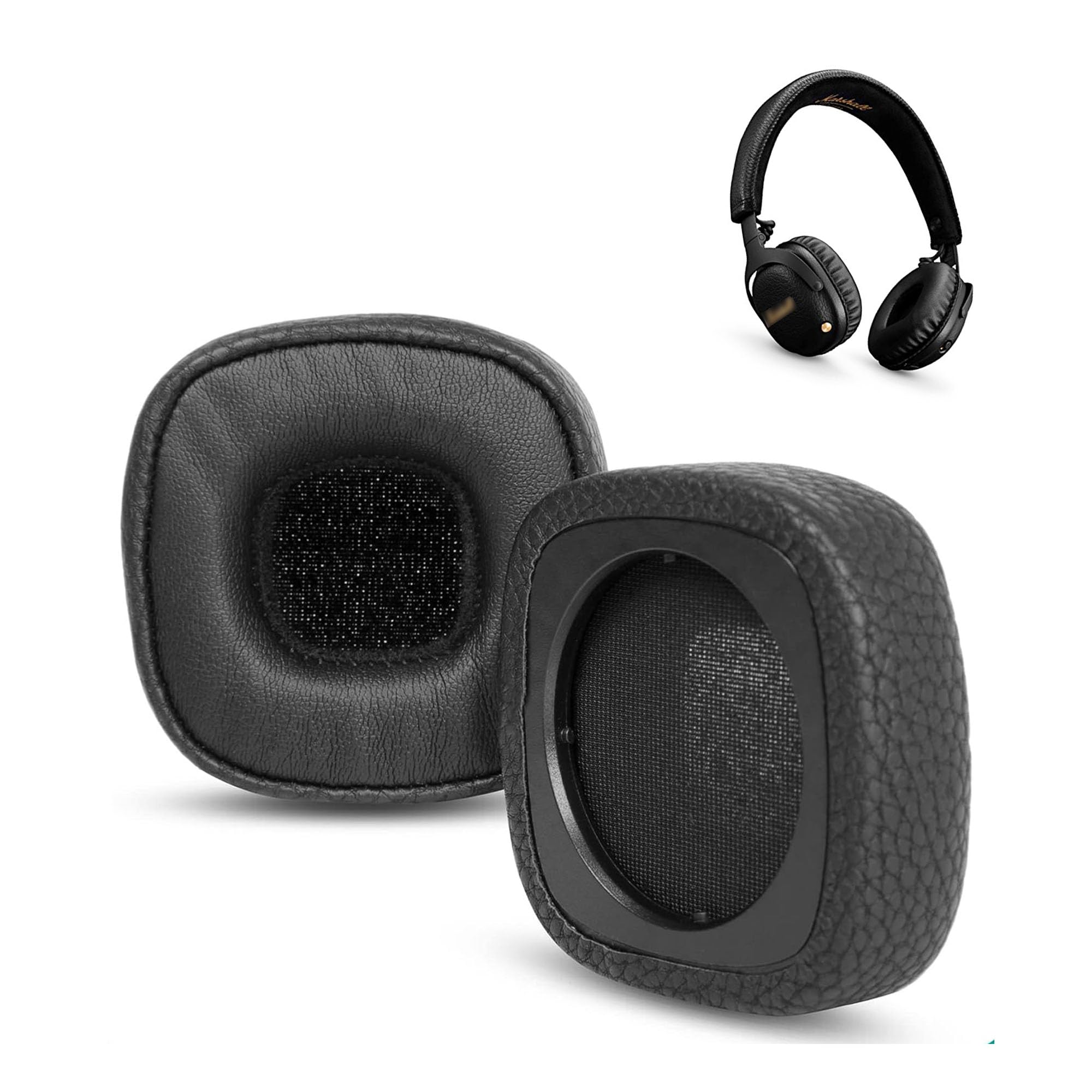 Major III Earpads Replacement for Marshall Major III Wired/Marshall MID ANC Headphones Ear Cushions with Protein Leather and Memory Foam