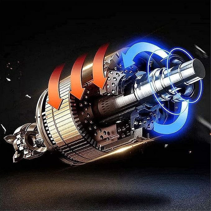 Extractor de Jugos Lento Automático con Motor Silencioso 150W y Rotación Bidireccional miniatura 2