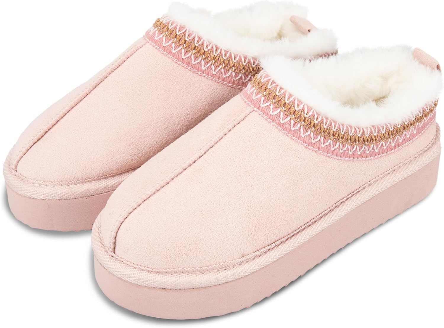 Jessica Simpson girls Slip-on Clog 1" Platform Slipper, Memory Foam, Indoor/Outdoor Sole