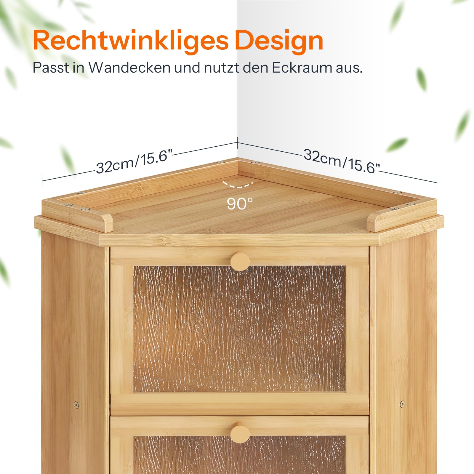 HOOBRO Brotkasten Bambus, 2-lagige Brotkorb mit Oberem Fach, Brotbox, Brotaufbewahrung für Brötchen und Gebäck, Brotbehälter, Brotbehälter für Küche und Esszimmer, Natur EYL19MB01