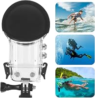 Annadue Vízálló Tok Insta360 ONE X3 Kamerához - IPX8 50m Merülési Védelem, Tartókonzollal, Búvárkodáshoz, Szörfözéshez 8