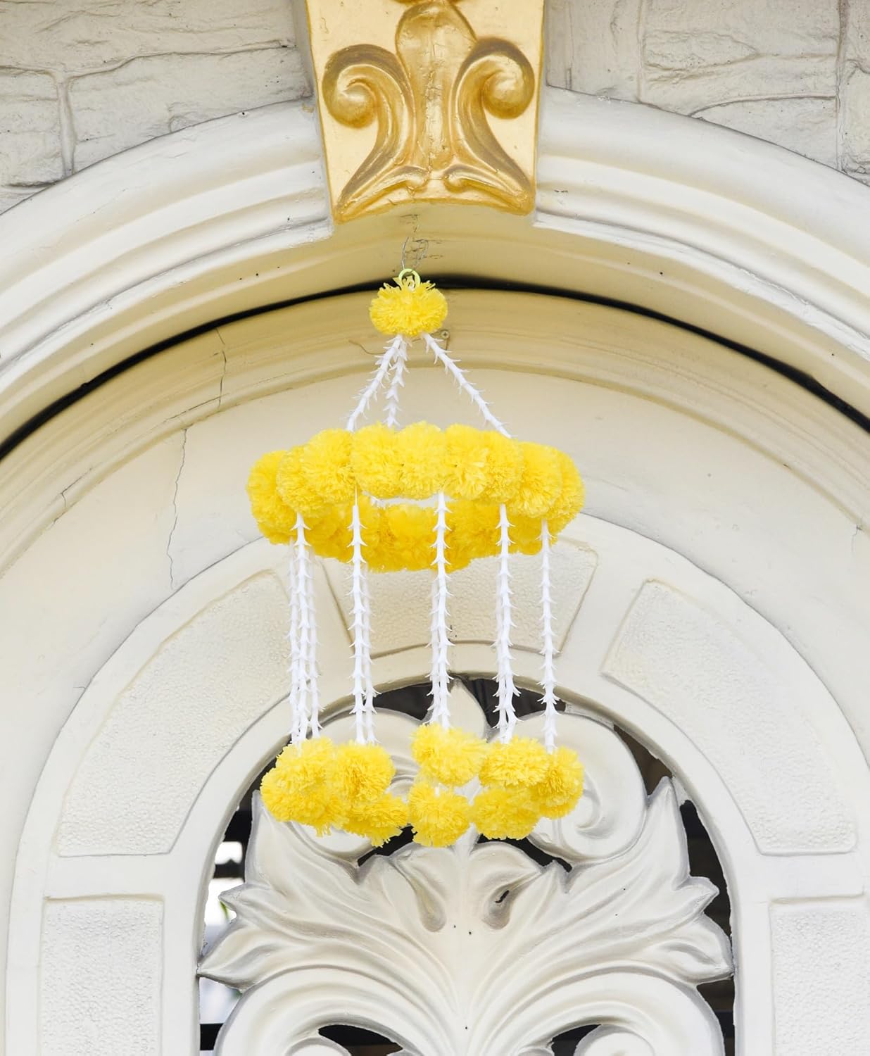 Wall Door Temple Toran Bandanwaar Hanging for Home Festival Wedding Function Party Decoration Décor (4)