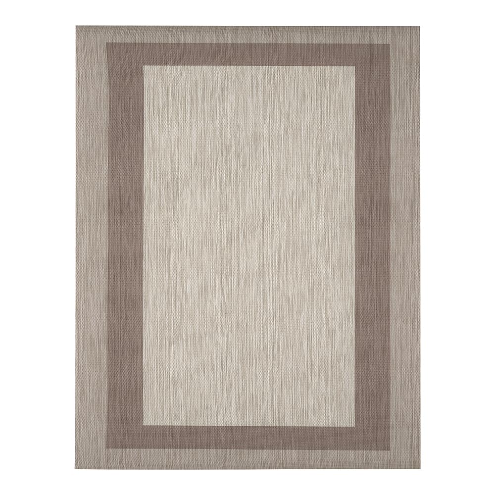 DECASATEXTIL - Alfombra Vinilica - Alfombra Salon Cocina - Antideslizante Resistente, Impermeable, Lavable - Compatible con Robot Aspirador - Variedad de Tamaños y Diseños(120cm x180cm GRECA-Beige)