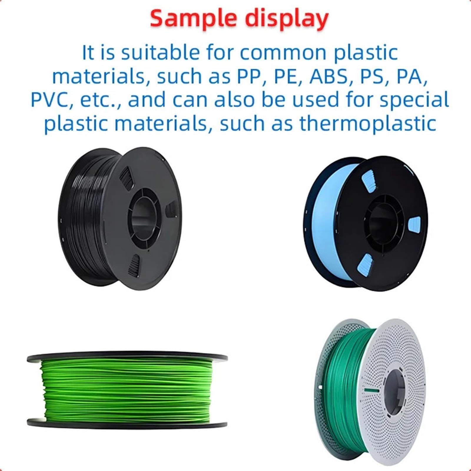 Extrudeuse d'impression 3D, fabricant de Filament 1.75mm 3mm, consommables d'impression 3D pour PLA ABS PVA hanches PETG PC PP PE Extrusion(Winding machine)