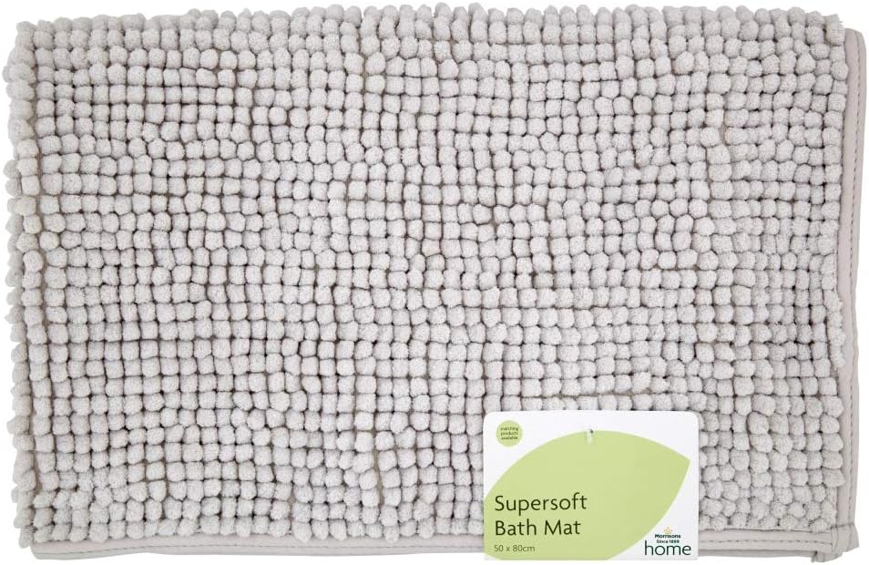 Morrisons Home Supersoft Bath Mat Amazon.co.uk Home & Kitchen