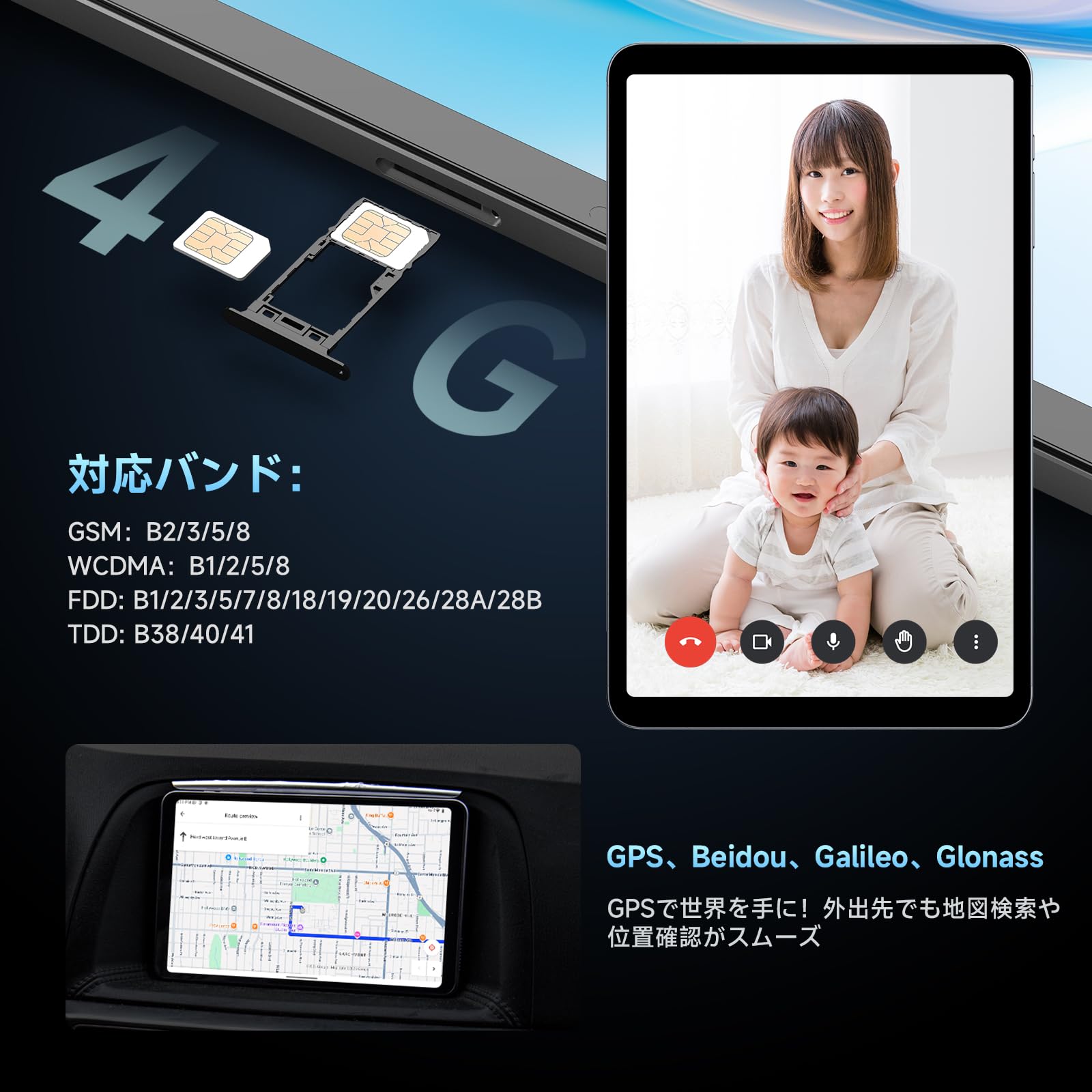 Amazon.co.jp: ALLDOCUBE iPlay 70 mini Pro タブレット8.4インチ