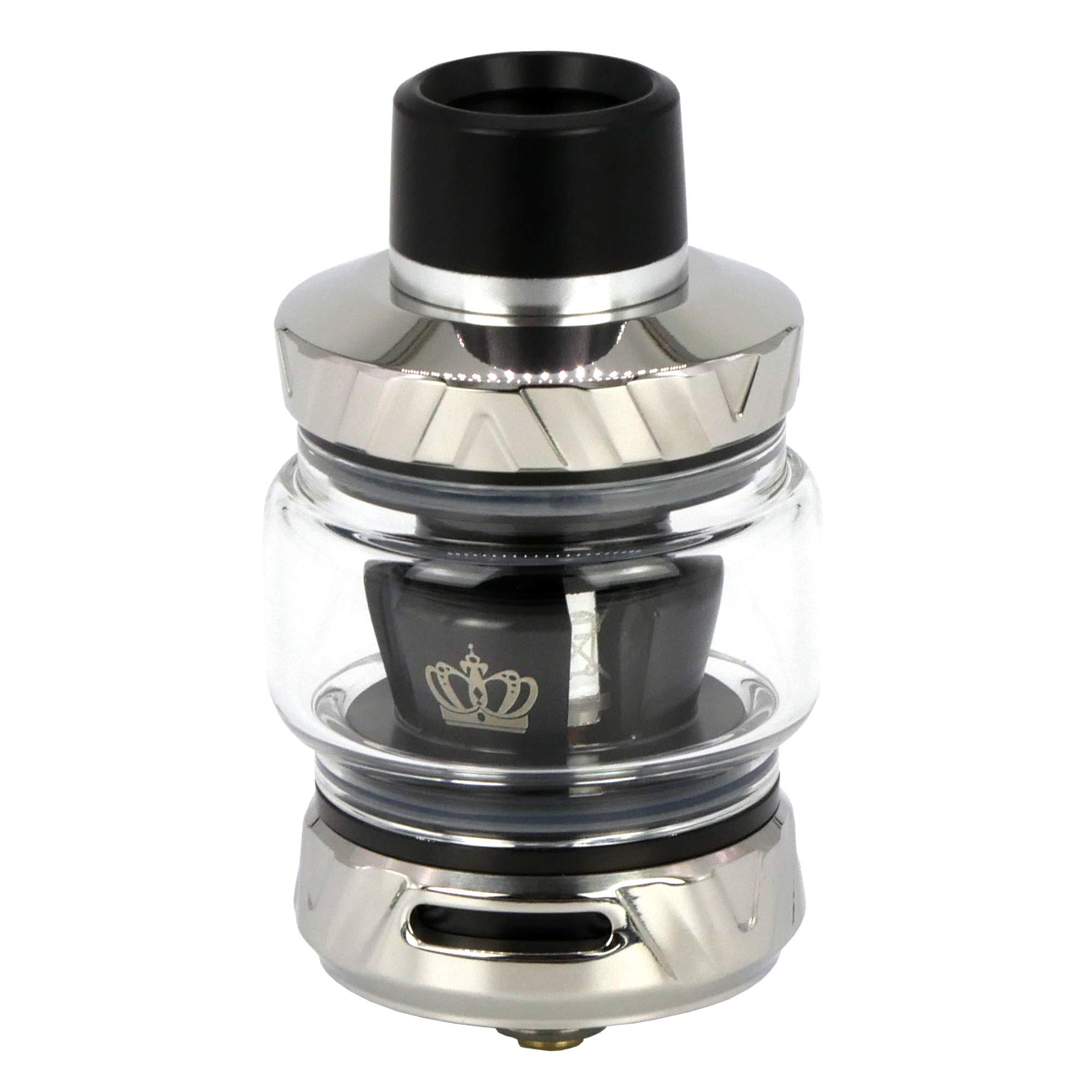 Uwell Crown 5 Tank Clearomizer 5 ml, Durchmesser 24 mm, Verdampfer fr  e-Zigarette, silber: Amazon.de: Drogerie & Krperpflege