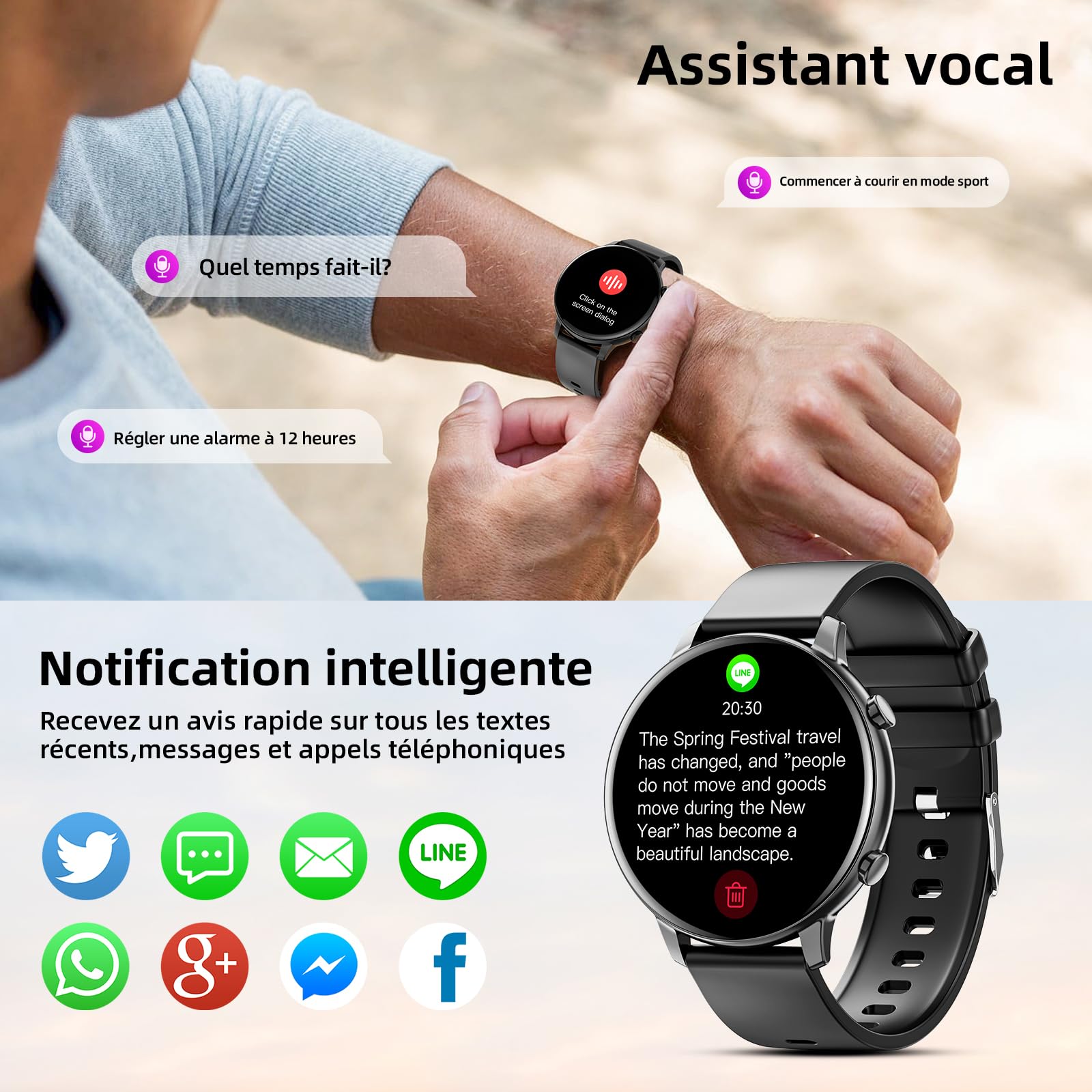 Montre Intelligente Naixues Montre ConnectÃ©e Femmes Avis Lige