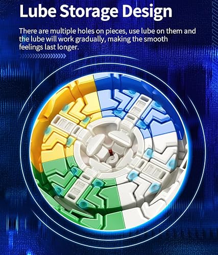 Miniatura 8 de Willking Moyu Meilong 6x6 M Cubo magnético de velocidad MFJS Meilong 6M V2 6x6 cubo sin etiqueta 2023 última versión