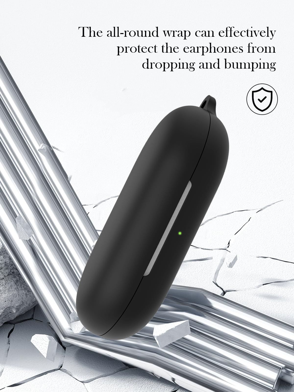 Étui De Protection Pour écouteurs Anker Soundcore V20i & JBL Soundgear Sense - Coque Dure - Noir
